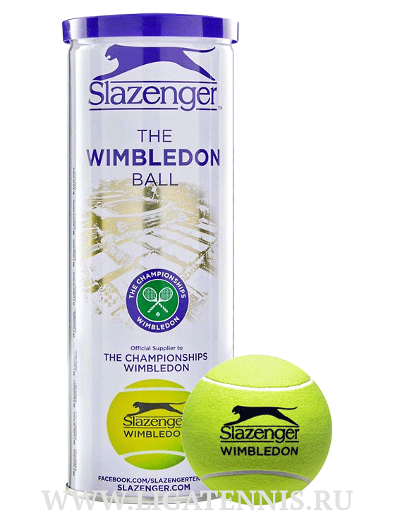 картинка Теннисные мячи Slazenger Wimbledon х3 Коробка 72 мяча от магазина Высшая Лига