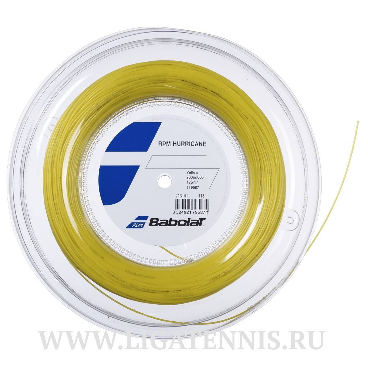 картинка Теннисная струна Babolat RPM Hurricane Бобина 200 метров от магазина Высшая Лига