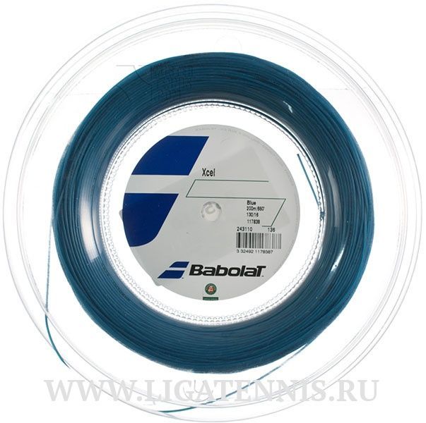 картинка Теннисная струна Babolat Xcel Blue Бобина 200 метров от магазина Высшая Лига